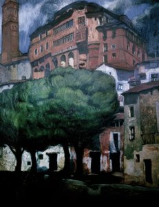 TARRAGONA BAŞBİSKOŞUN SARAYI by Ignacio Zuloaga y Zabaleta