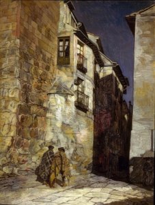 GECE SEGOVIA - CIRCA 1930 - O / L - 94X74 CM by Ignacio Zuloaga y Zabaleta