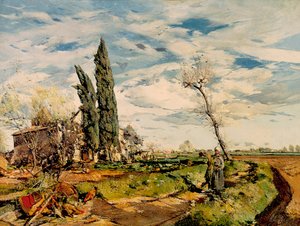 “" Şapel "” Ignasi Mallol'un (1892-1940) tablosu. 1925. Barselona. Katalonya Ulusal Sanat Müzesi. by Ignasi Mallol Casanovas