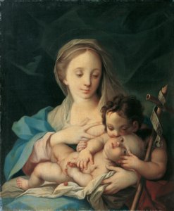 çocuk ve Johannesknaben ile Maria by Ignaz Stern
