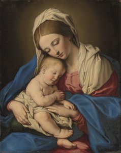 Madonna ve Çocuk (tuval üzerine yağlıboya)