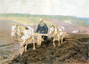 Kont Tolstoy çiftçilik - Repine