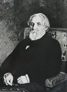 Ivan Sergeyevich Turgenev by Ilya Efimovich (after) Repin