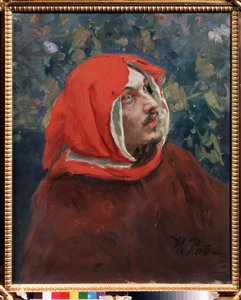 Dante Alighieri (Durante degli Alighieri) by Ilya Efimovich Repin