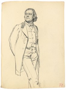 Duran Adam Figürü, c. 1872-1875 by Ilya Efimovich Repin