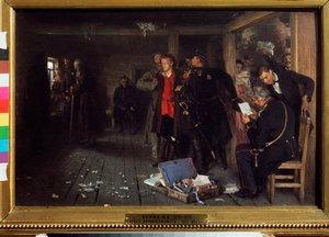 Propagandacının tutuklanması. Ilya Repin