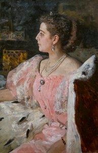NATALIA GOLOVIN by Ilya Efimovich Repin