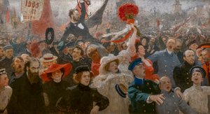17 EKİM 1905 by Ilya Efimovich Repin