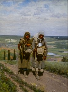 DİNAMİK KADINLAR HACTA by Ilya Efimovich Repin