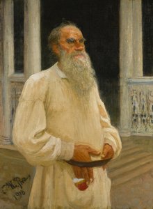 Yazar Kont Lev Nikolayevich Tolstoy