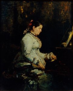 Kuyruklu Kadın, 1880 by Ilya Efimovich Repin