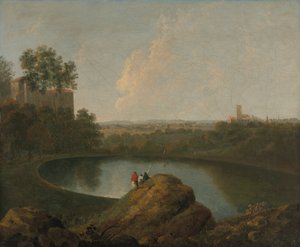 Nemi Gölü Başkanı by Imitator of Richard Wilson RA