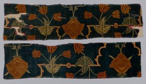 Bir Halının Parçaları, 1600-1650. by Imperial Manufactory