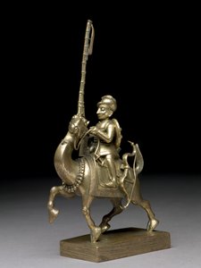 Deveye binen bir kibritçi, Vizagapatam, c.1795 (pirinç)