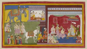 Add 15296 (1) f.11r, durbar
