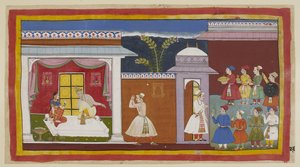 15296 (1) f.27r ekleyin, Vasistha Sumantra