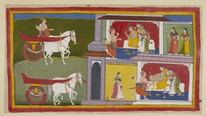 Ekle 15296 (1) f.72r, Solda, Sumantra Ayodhya