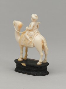 Kara şövalye, satranç taşı, Hindistan, 1820 dolaylarında by Indian School