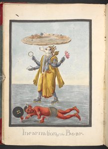 Yaban domuzu enkarnasyonu, Varaha avatara, Vişnu