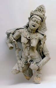 Chamunda, Hinglajgarh Kültürü, MS 1000 (Kumtaşı) by Indian School