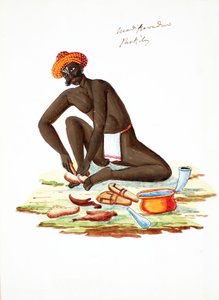 Ayakkabıcı (kağıt üzerinde wc) by Indian School