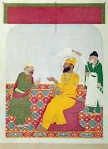 Guru Gobind Singh (1666-1708) 1815-25 by Indian School