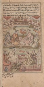 Hindu ve Müslüman bilginler Mahabharata