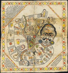 Jain tantrik boyama, Rajasthan by Indian School