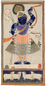 Shri Nathji olarak Krishna by Indian School