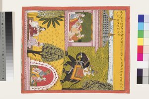 Krishna aşık Radha