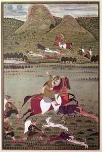 Mewer Hunting Wild Bore, Udaipur