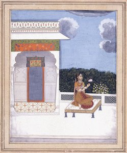 Malashree Ragini, c. ೧೭೬೦- ೭೦ by Indian School
