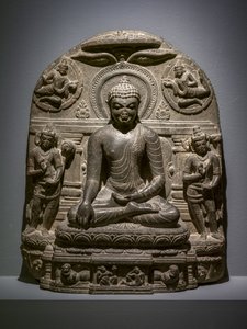 Marvijaya Buda. Kuzey Hindistan, Bihar by Indian School