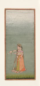 Havai Fişekli İki Saray Hanımı, c.1725 by Indian School