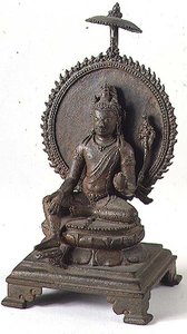 Vishnu, Pallava, Güney Hindistan (bronz) by Indian School