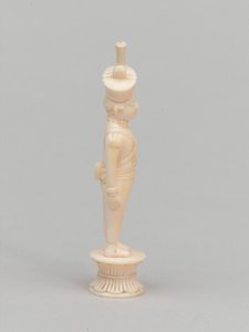 Beyaz piyon, satranç taşı, Hindistan, 1820 dolaylarında by Indian School