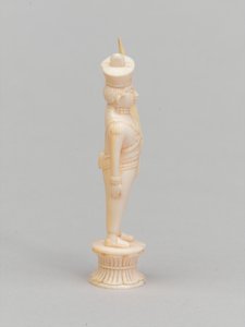 Beyaz piyon, satranç taşı, Hindistan, 1820 dolaylarında by Indian School