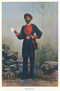 Kızılderili Yerlileri: Postacı (renkli fotoğraf)