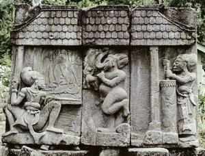Demirci sahnesi (volkanik taş)