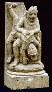 Vishnu Narasimha olarak (andezit)