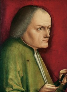 Tirol Arşidükü "Sikke Zengini" Sigismund'un Portresi by Innsbrucker Hofmaler