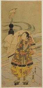 Ushiwaka-Maru Otote Karşılıklı Yardım B Nedeni by Ippitsusai Bunchō