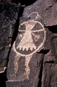 Anasazi petroglifi, NM