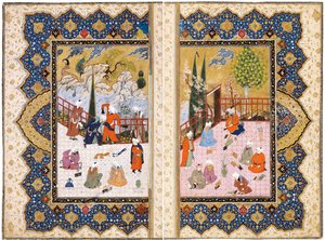 Bir Terasta Bilginlerin Buluşması by Iranian Master
