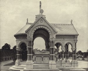 Kardinal McCabe Anıtı, Glasnevin (s/b fotoğraf) by Irish Photographer