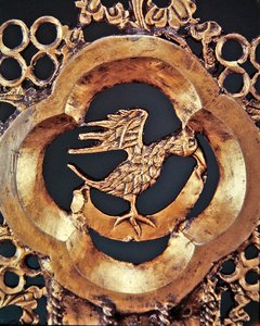 ಹದ್ದು, ಸೇಂಟ್ ಜಾನ್ ದಿ ಇವಾಂಜೆಲಿಸ್ಟ್‌ನ ಸಂಕೇತ, ಮೆರವಣಿಗೆಯ ಶಿಲುಬೆಯಿಂದ, ಬ್ಯಾಲಿಮಾಕಾಸಿ, ಕೌಂಟಿ ಕೆರ್ರಿ ಟರ್ಕ್