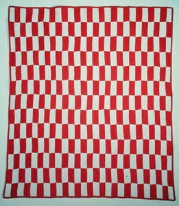 Patchwork yorgan (tekstil) by Irish School