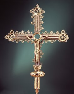 Alay haçı, Ballymacasey, Kerry Kontluğu, 1479 (gümüş yaldızlı) by Irish School
