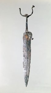 Hançer, Halstatt Kültürü, MÖ 750-450 dolayları (demir)