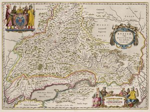 Güney Rusya Haritası Nereden: Kuzey ve Doğu, 1664 by Isaac Abrahamsz. Massa